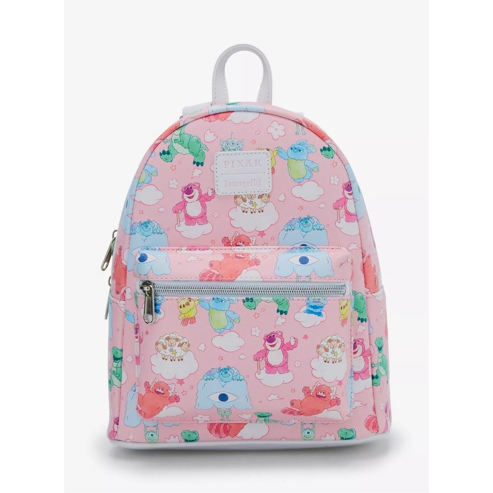 Loungefly Disney Pixar Characters On Clouds Mini Backpack